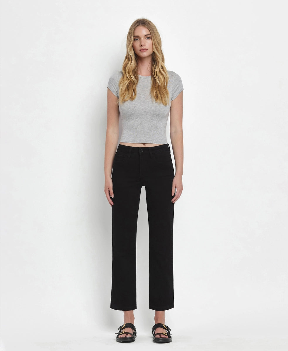 High Rise Ankle Jeans