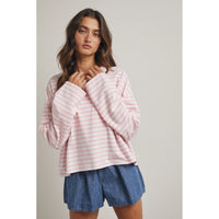Striped Long Sleeve Top