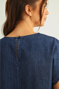 Flag Patch Dolman Top