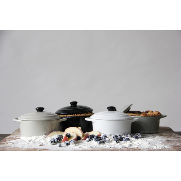 Stoneware Mini Baker with Lid