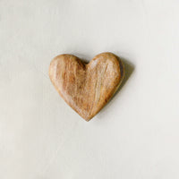 Carved Mango Heart
