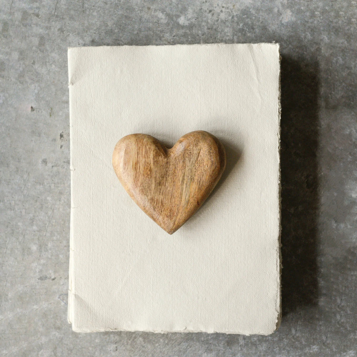 Carved Mango Heart