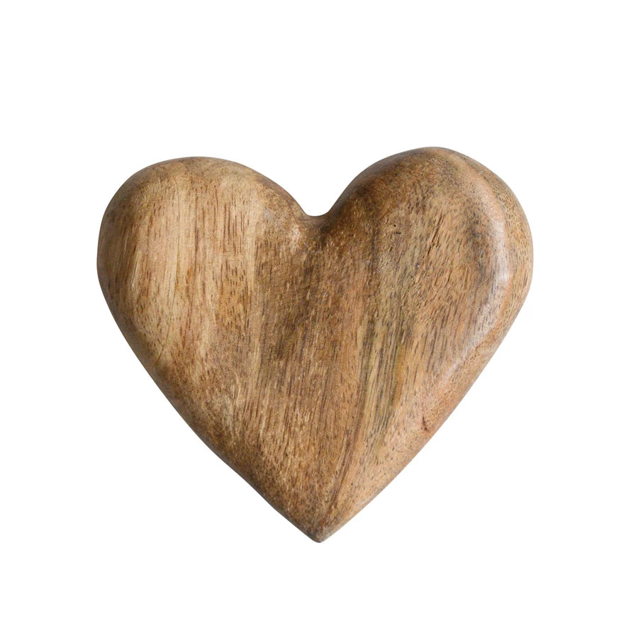 Carved Mango Heart