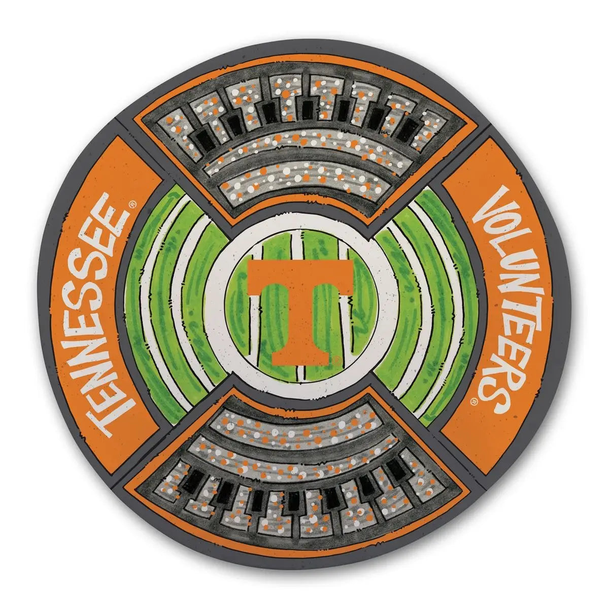 Tennessee Stadium Platter