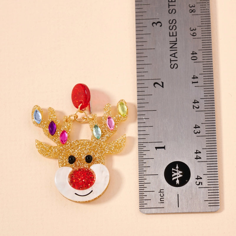 Christmas Rudolph Earrings