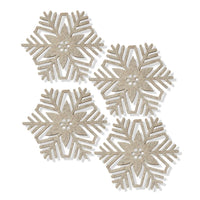 Snowflake Coaster Set