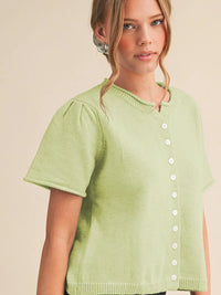Short Sleeve Cardigan