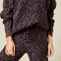 Marshmallow Leopard Lounge Set