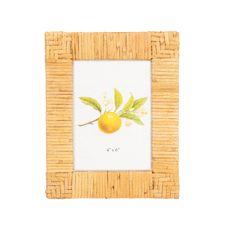 Rattan Photo Frame