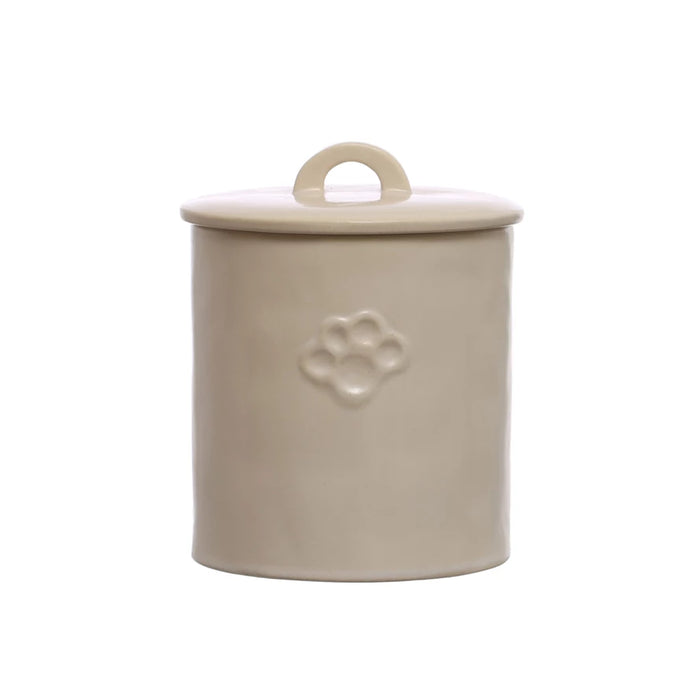 Stoneware Treat Canister