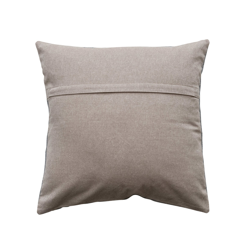 Damask Tufted Pillow