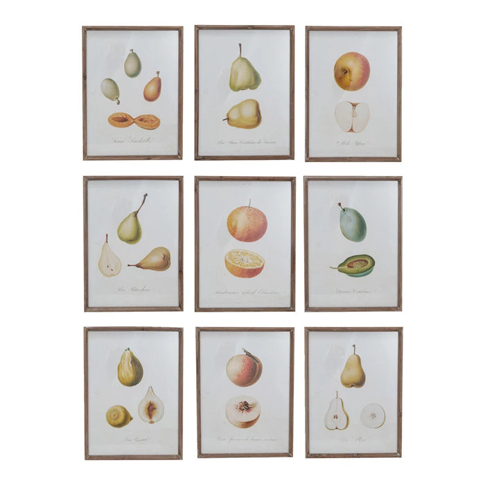 Vintage Fruit Wall Decor
