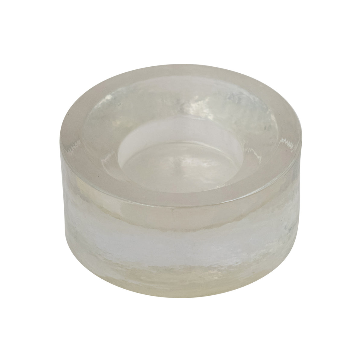 Pressed Glass Tealight Holder