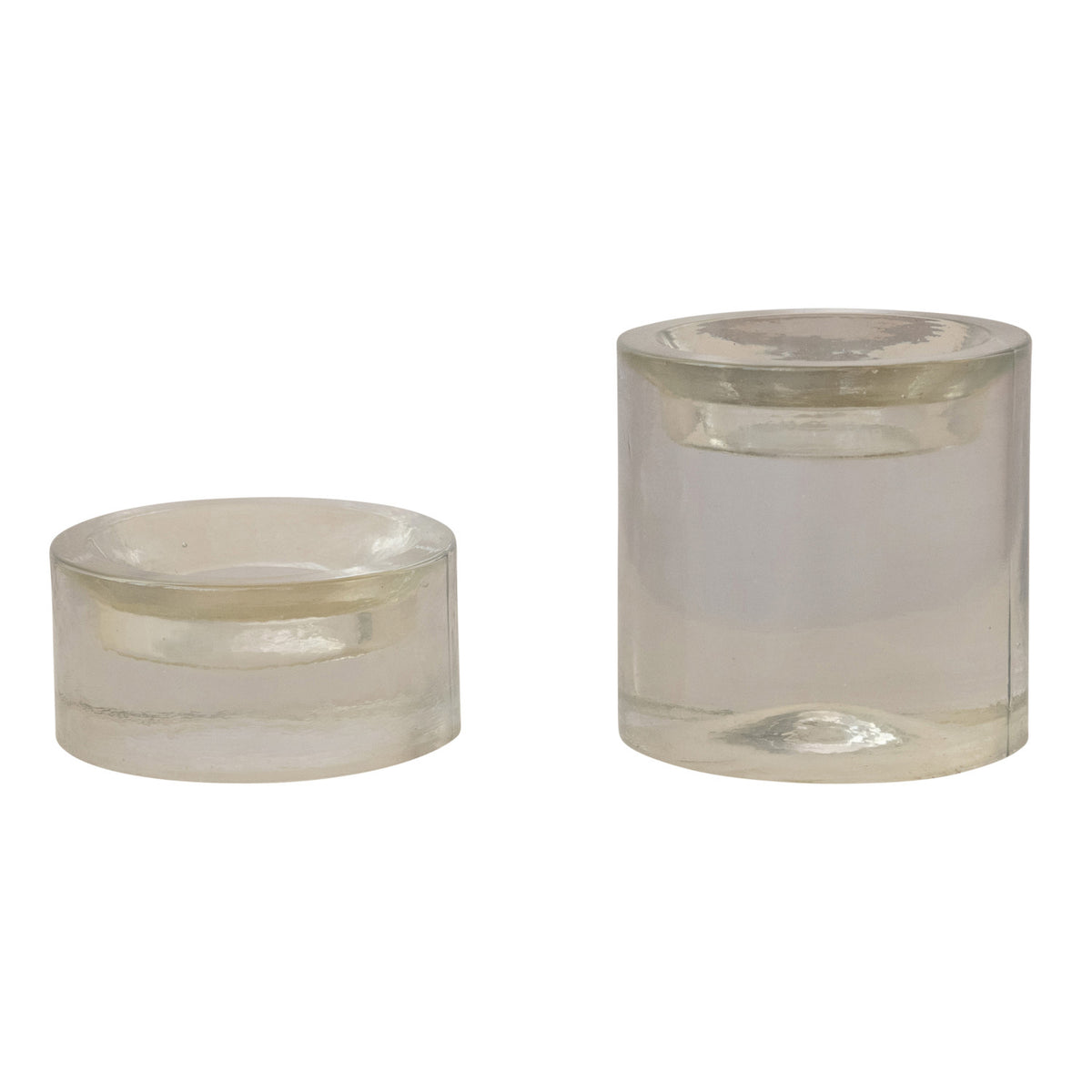 Pressed Glass Tealight Holder
