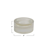 Pressed Glass Tealight Holder