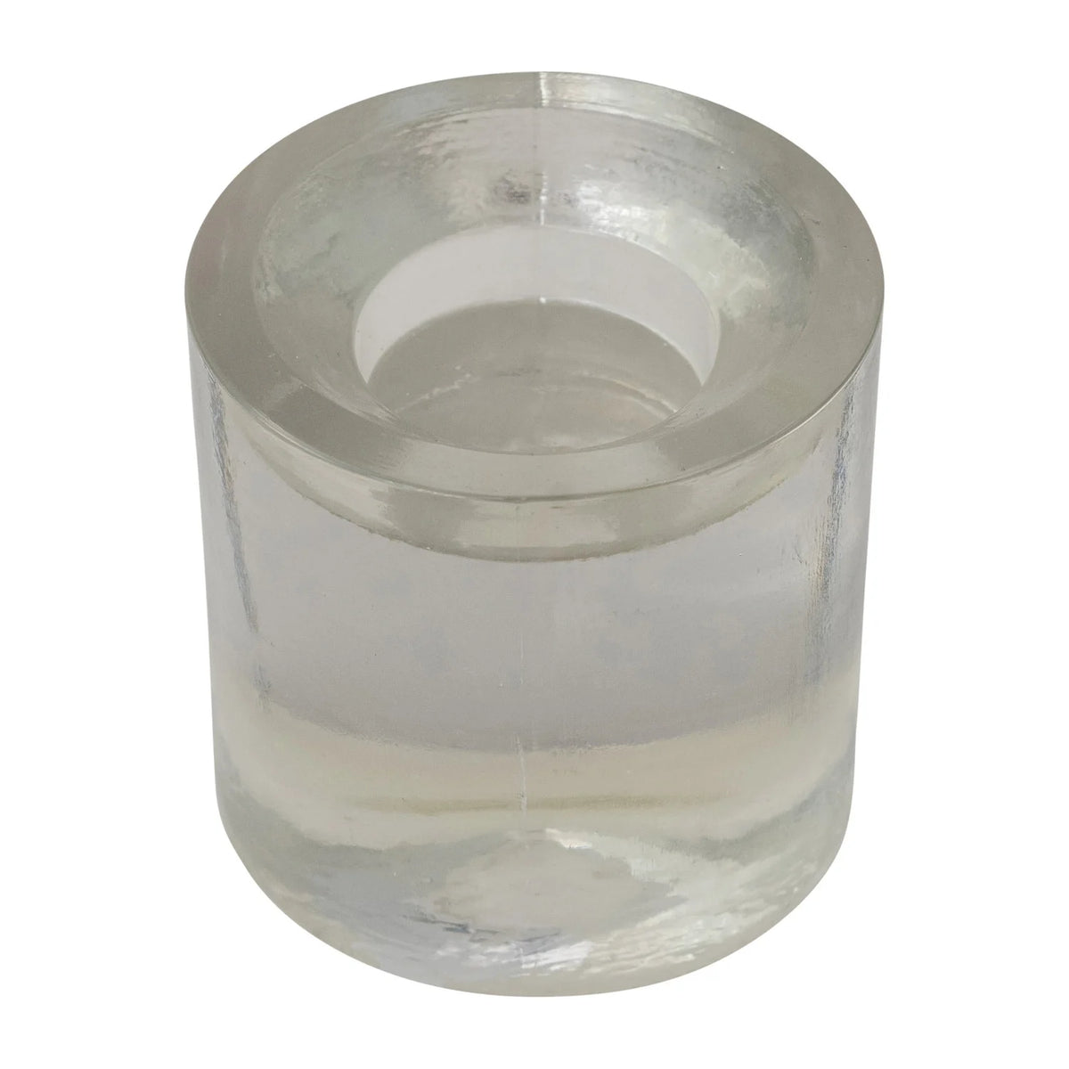 Pressed Glass Tealight Holder