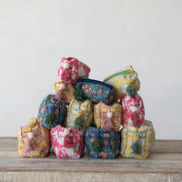 Quilted Cotton Pouches