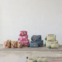 Quilted Cotton Pouches