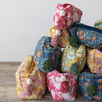 Quilted Cotton Pouches