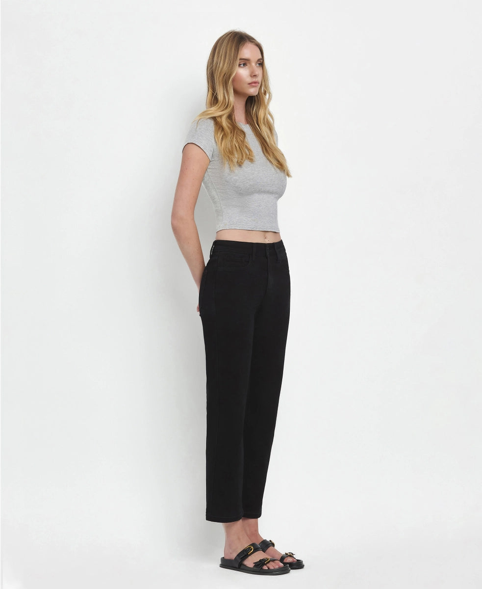 High Rise Ankle Jeans