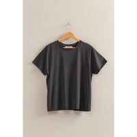 Round Neck Basic Tee