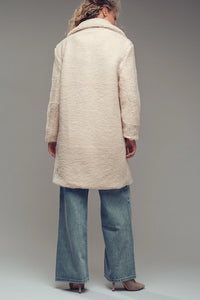 Cozy Longline Teddy Coat
