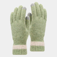Colorblock Winter Gloves