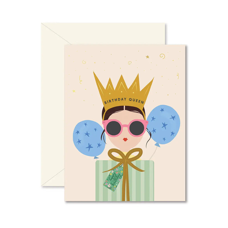 Birthday Queen Card