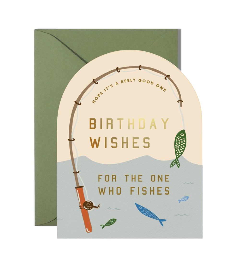 Fishing Reely Good Birthday Card