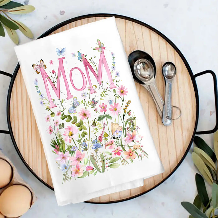 Wildflowers Tea Towel