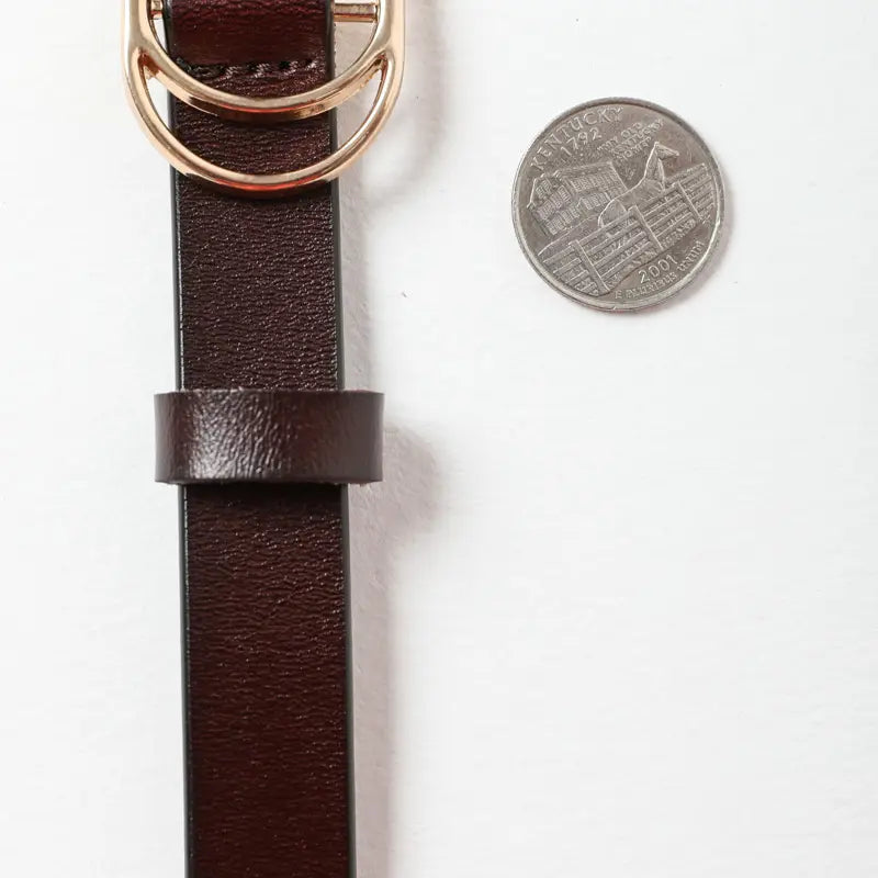 Double Ring Buckle Belt