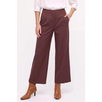 Tailored Wide Leg Flared Pants