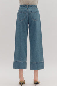 Wide Leg Ankle Pants