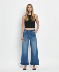 Double Cuff Baggy Jeans