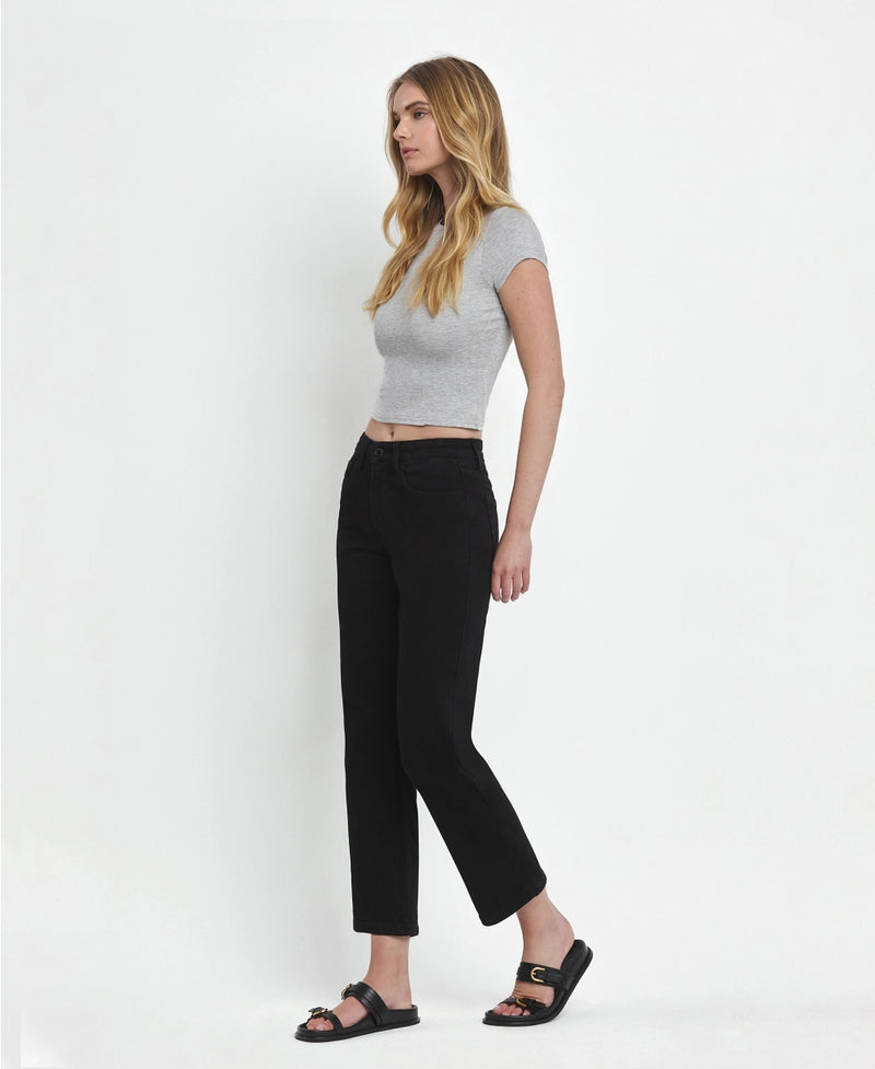 High Rise Ankle Jeans
