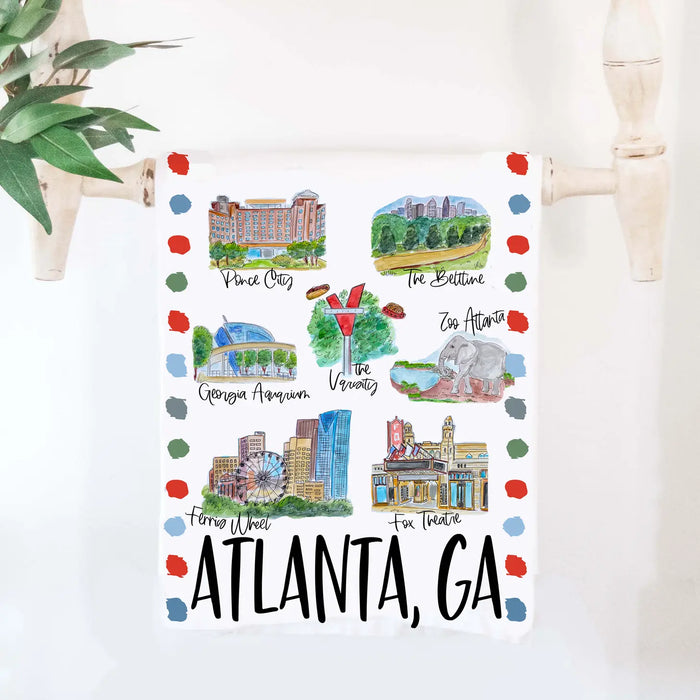 Atlanta Tea Towel