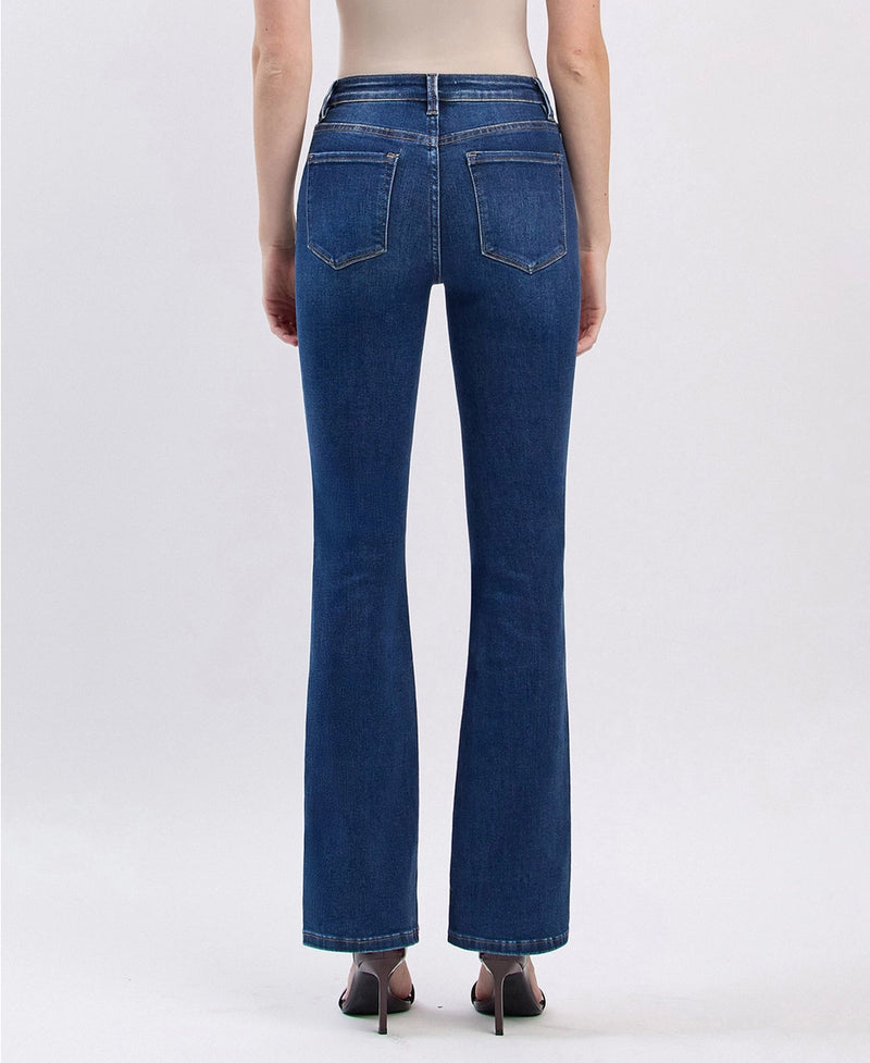 High Rise Bootcut Jeans