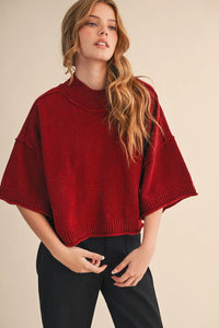Marled Knit Sweater