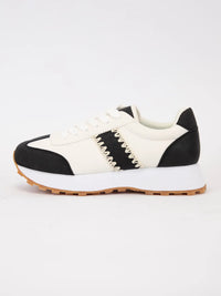 Stitched Edge Lightweight Sneakers