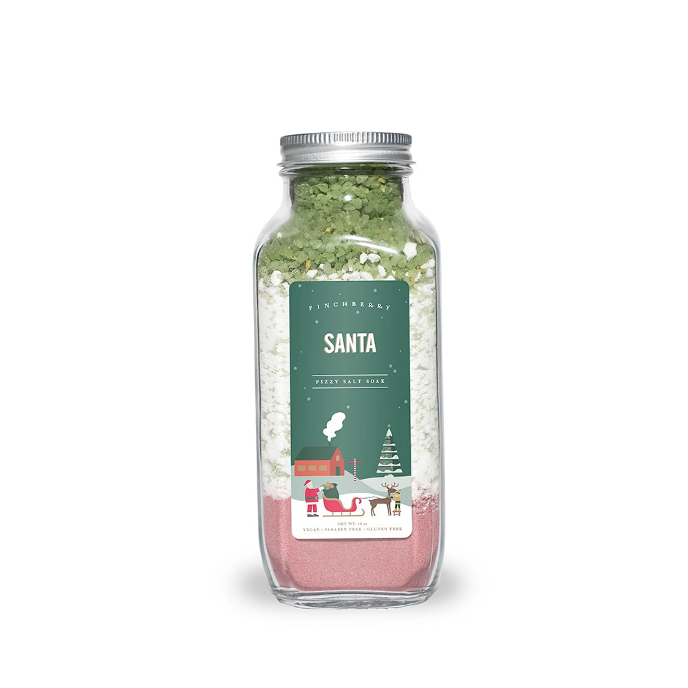 Holiday Fizzy Salt Bath Soak