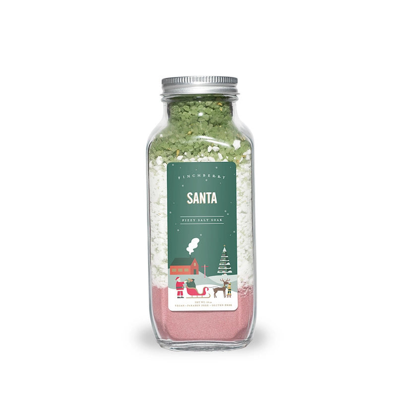 Holiday Fizzy Salt Bath Soak