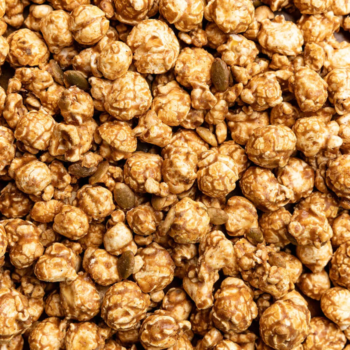 Pumpkin Spice Caramel Popcorn