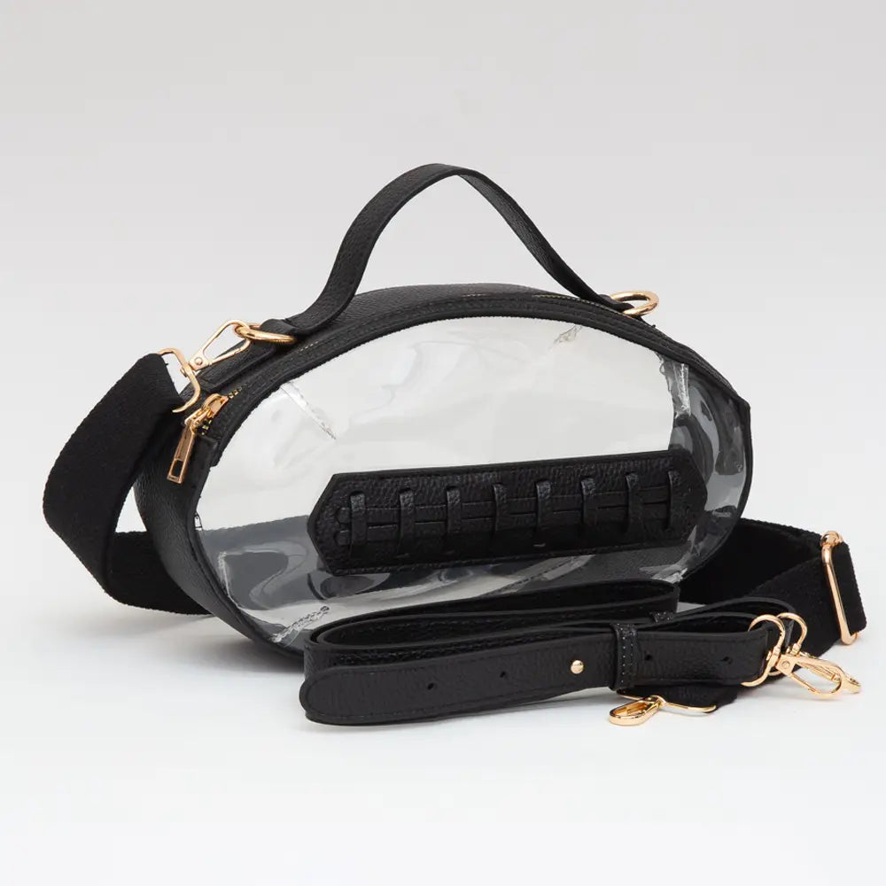 Football Clear Crossbody Bag