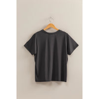 Round Neck Basic Tee