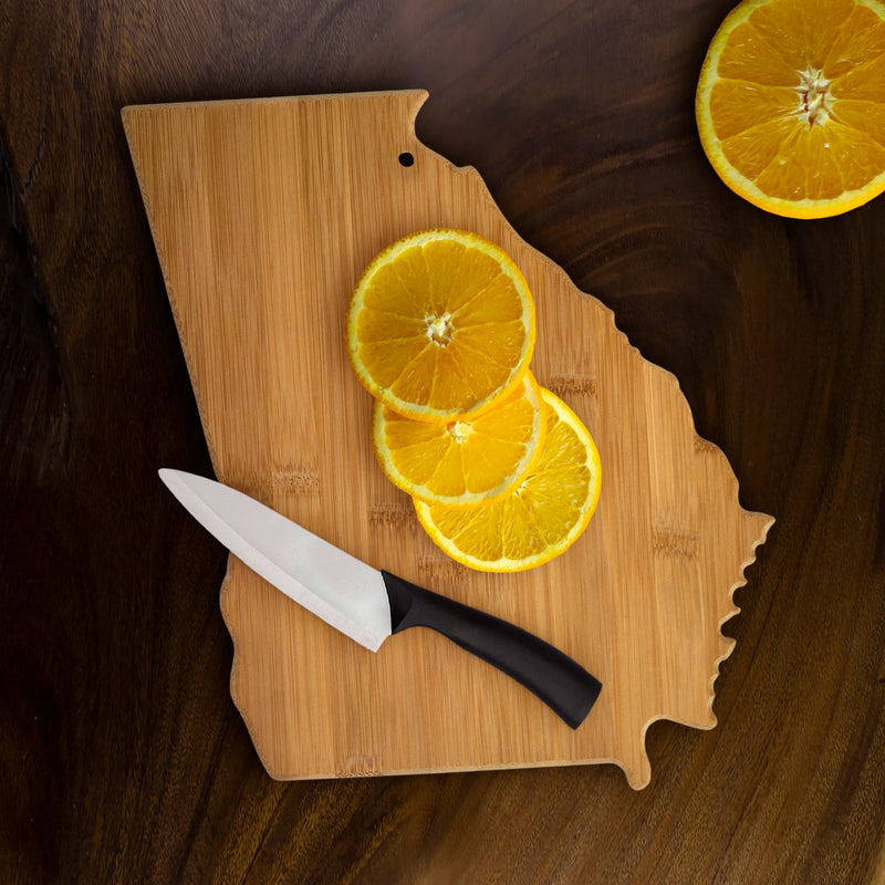 Georgia Shaped Cutting Board