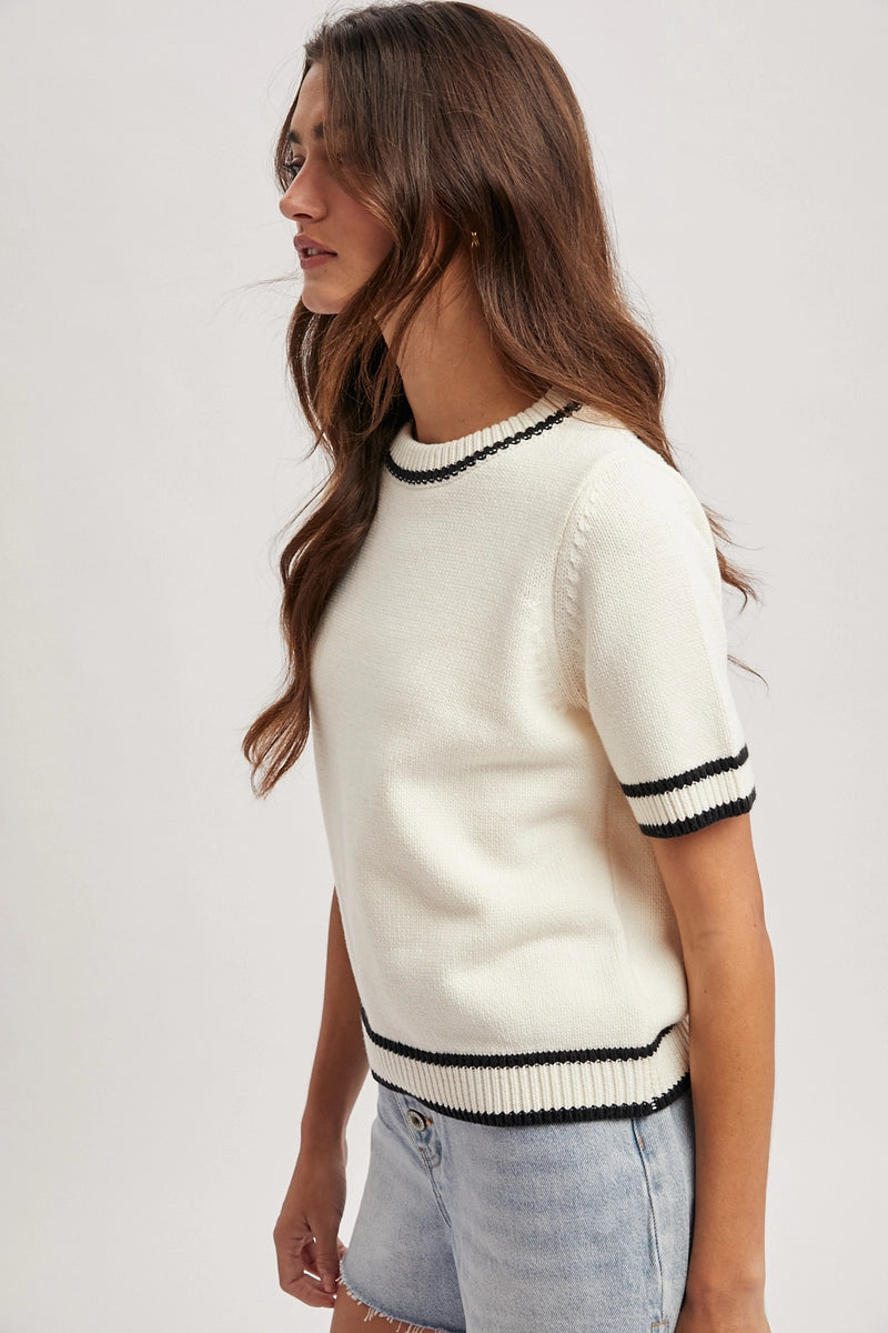 Short Sleeve Sweater