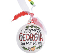 Very Merry Georgia Ornament
