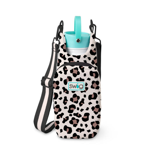 Luxy Leopard Water Bottle Bag