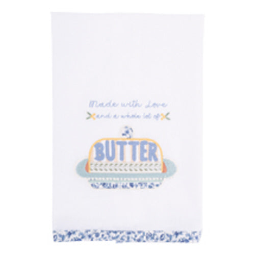 Love and Butter Tea Towel