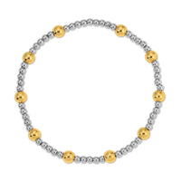 Two-Tone Stretch Bracelet